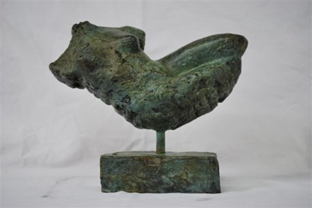 Floating Torso Bronze 19cm x 19cm x 8cm